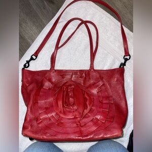 Butter soft Valentino Rosette in red